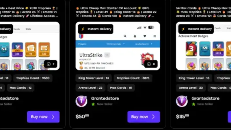 Clash Royale Accounts: Fast-Track Your Way to Victory
